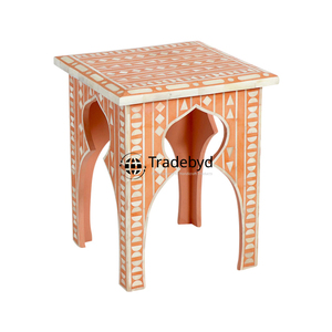 ม้านั่งแบบฝังกระดูกที่หรูหราสำหรับใช้ในอาคารคอนโซลทำด้วยมือเน้นการตกแต่งที่ทันสมัยหรือดั้งเดิมโดย tradebyd - Product Image 4