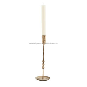 Support en fer forgé à la main de luxe Design moderne Bougeoir en laiton Pot de Noël vintage pour la maison Table à dîner Autres lampes à bougies - Product Image 4