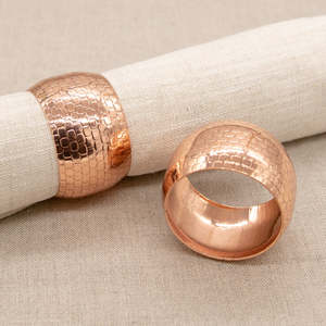 High Demand Copper Napkin Ring for Home Decorative Kitchenware for Birthday Occasions-Tabletop Napkin Ring - Product Image 4