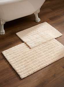 Alfombrillas de baño modernas de microfibra de secado rápido 38x56cm 40x60cm 51x76cm tamaños algodón sólido hecho a máquina con técnica de baños indios - Product Image 2
