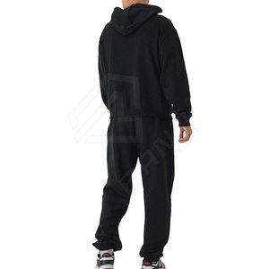 Chándal de hombre con logotipo personalizado de fábrica de Pakistán, conjuntos de Jogger de marca privada, chándales Premium de algodón tejido - Product Image 2