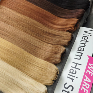 Extensiones de Cabello Humano Virgen Vietnamita 100% de Doble Trama, Ligeras como Plumas, de la Mejor Calidad 2025, Cutícula Completa, Lisas - Product Image 2