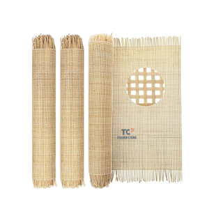 อ้อย Webbing ม้วนหวาย Caning วัสดุอ้อย Webbing ทอเปิดตาข่ายหวาย Webbing ธรรมชาติสําหรับขายส่ง - Product Image 5