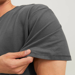 Camiseta Casual de Manga Corta para Hombre, 100% Algodón, Personalizada, de Alta Calidad, al por Mayor, Ropa de Verano, Transpirable - Product Image 2