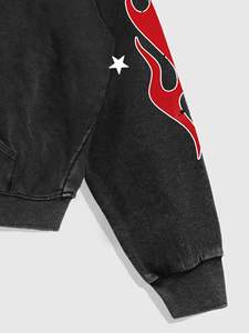 Sweat-shirt oversize inspiré du streetwear masculin, style décontracté et lourd, idéal pour un usage quotidien en ville. - Product Image 2