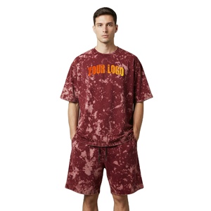 Conjunto Casual de Verano para Hombre de Alta Calidad con Camisa Transpirable y Pantalones Cortos a Juego, Ideal para Aventuras al Aire Libre y Gimnasio - Product Image 1