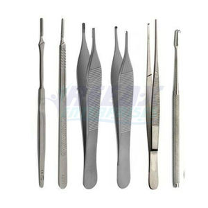 REEAX Enterprises 17PCS Set Instrumentos de cirugía plástica de acero inoxidable Grado hospitalario Tasa de fábrica Instrumentos de base quirúrgica - Product Image 6