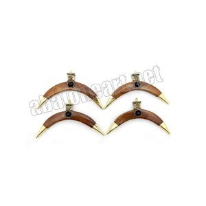 Pendentif en corne artisanale indienne exquise Une beauté intemporelle Pendentif en corne artisanale indienne Grossiste - Product Image 2