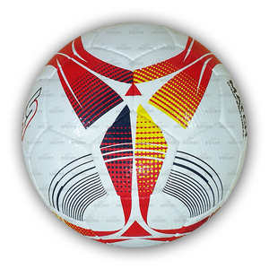Balón de fútbol de partido profesional Material de PVC/PU de fútbol de tamaño 5 cosido a mano de alta calidad con logotipo para entrenamiento - Product Image 3