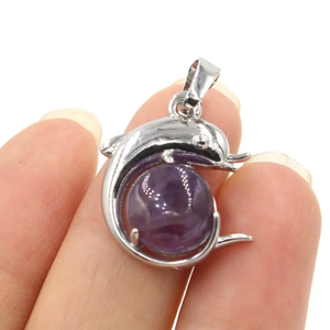 Pendentif en argent 925 vintage bohème en gros, pierre amazonite pour fête, style bohème, pendentifs et breloques raffinés - Product Image 3