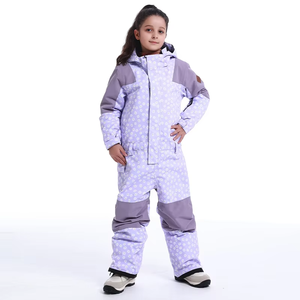 Overol de Esquí para Mujer, Grueso, Impermeable, Cortavientos, para Snowboard, Traje de Esquí de una Pieza - Product Image 5