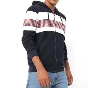 เสื้อสเวตเตอร์มีฮู้ดแขนสั้นของผู้ชายเสื้อสเวตเชิ้ตมีฮู้ดสีทึบลำลองใหม่ล่าสุด - Product Image 1