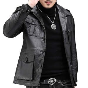 Chaqueta de Cuero para Motociclista, Diseño Slim Fit, Cuero Genuino, Nueva Moda, Venta al Por Mayor, OEM, Personalizable, Directo de Fábrica - Product Image 5