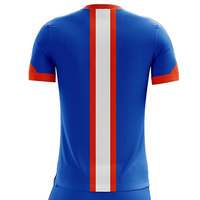Tailles personnalisées Impression de logo privé Vêtements d'équipe Impression sérigraphique Écologique Séchage rapide Coupe ajustée Manches courtes Football Hommes