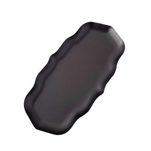 Plateau de service ovale en acier inoxydable, contemporain, écologique et durable, finition polie, pour les dattes - Product Image 6