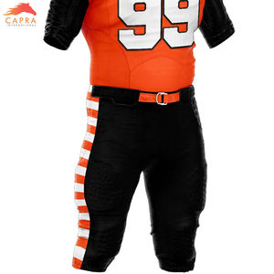 Uniforme de football américain en sergé sublimé de haute qualité sublimation logo impression uniforme de football américain - Product Image 3