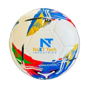 Next Tech Nuevo estilo Fútbol Tecnología híbrida Balón de partido profesional Material de textura de TPU Diseño personalizado y logotipo personalizado - Product Image 1