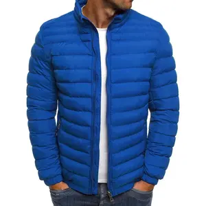 Chaqueta Acolchada Personalizada para Hombre, Chaqueta Deportiva de Invierno, Estilo Urbano, Chaqueta de Plumón Suave - Product Image 3