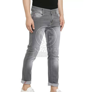 Jeans pour hommes de conception unique, légers, décontractés, taille mi-haute, fabriqués au Pakistan, sur mesure, vente en gros - Product Image 4