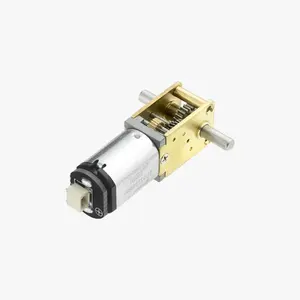 Moteur à engrenages à vis sans fin à double arbre N20 2V-4V 130 tr/min CCW 350G*CM Couple LA009-1PCS - Product Image 2