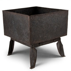 Foyer en métal forgé à la main CinderCraft avec appel rustique pour le chauffage extérieur du patio du jardin et de la décoration - Product Image 2