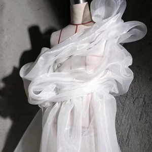 Tela de gasa mate suave de alta calidad cortada a medida para niñas, vestidos de verano, faldas, diademas, bolsos, coches - Product Image 5