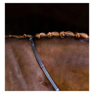 Un fournisseur indien propose une bride multifonctionnelle Lumiere Equestrian Anastasia Brown Leather Bridle Racing Western Horse Bridle à bas prix - Product Image 3