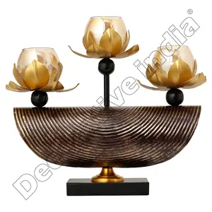 Bulk Selling New Design Top Quality Metal Candle Jar Holder For Home Decoration Use Available At Wholesale Price From India