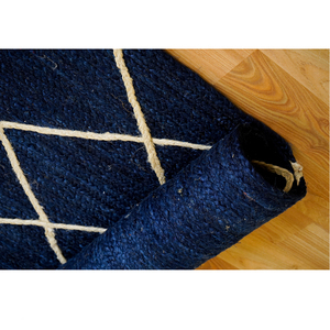Vente en gros de tapis de jute de luxe faits à la main taille personnalisée pour un usage domestique design moderne écologique par un fournisseur professionnel - Product Image 5