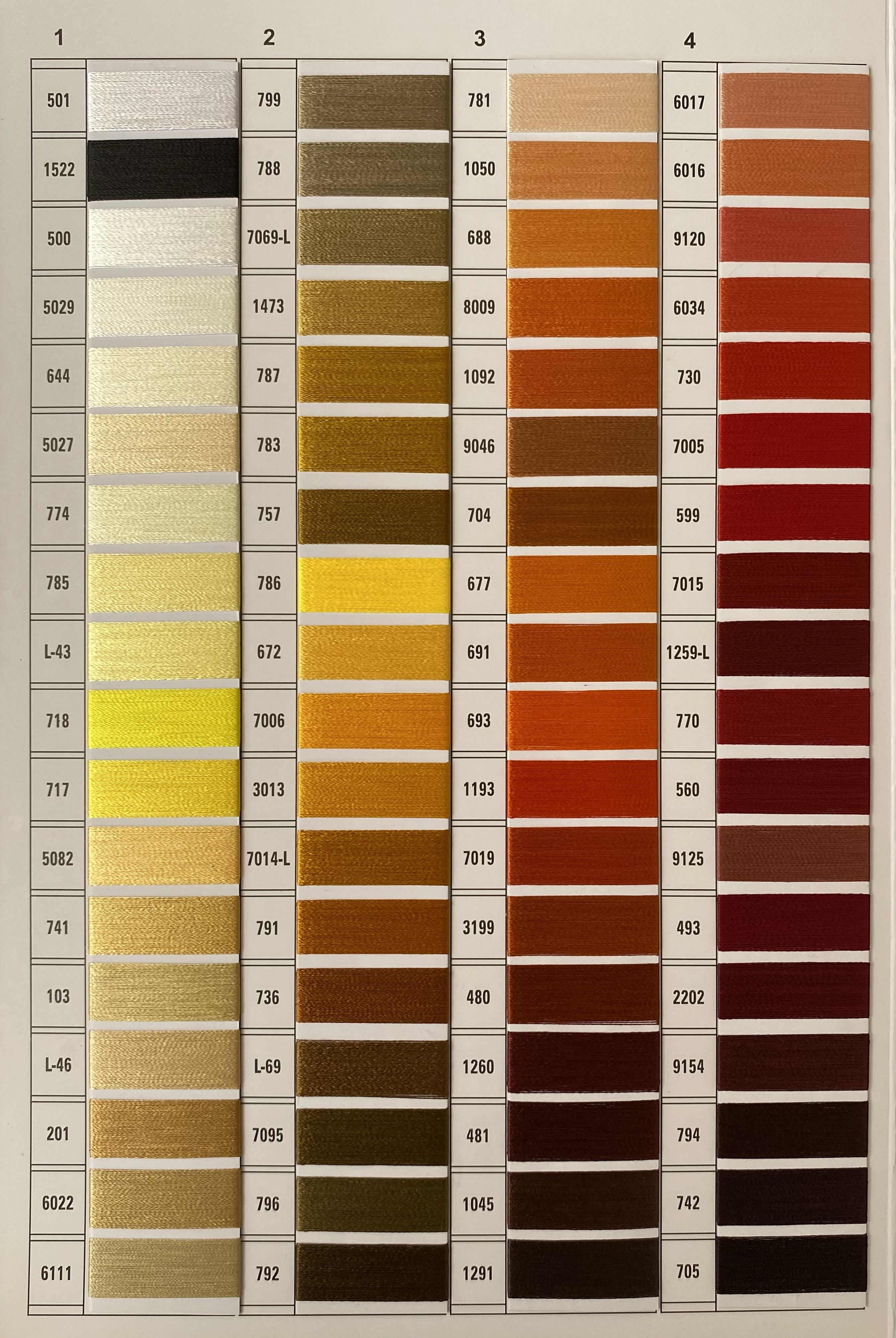 color card