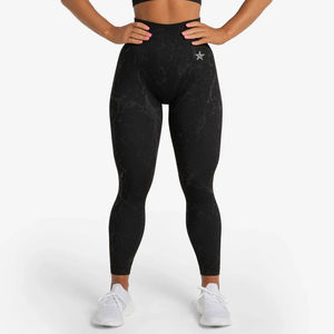 Leggings Básicos de Color Sólido para Mujer, de Talle Alto, con Ajuste Sin Costuras y Cintura Cómoda, Ideales para Uso Diario Informal - Product Image 3