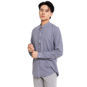 Camisas Casuales Personalizadas al por Mayor para Hombre, Impresas en Poliéster/Algodón, de Secado Rápido, Manga Larga, Ropa de Compresión, Precios Competitivos - Product Image 2