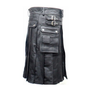 Nouveauté Kilts personnalisés en cuir de vachette de haute qualité pour hommes SUQAINA GARMENTS OEM/ODM Pakistanais dernière conception légère - Product Image 6