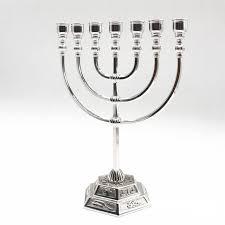 Premium Finish Brass Menorah Candle Holder Hanukkah Candle Stand Jewish <b>Lamp</b> Decorative Home Decor - Product Image 4