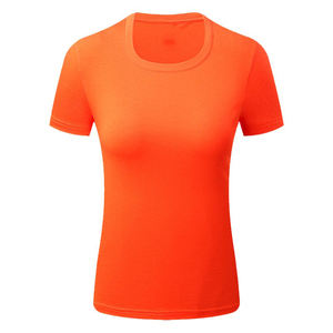 T-shirt de sport personnalisé à coupe ajustée en polyester, compression, manches courtes, imprimé, hauts actifs pour la course à pied, t-shirt - Product Image 3