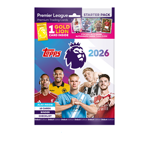 ชุดการ์ดฟุตบอลท็อปส์ลีก 2026 สตาร์ทเตอร์แพ็ค เวอร์ชั่นเกาหลี - Product Image 1