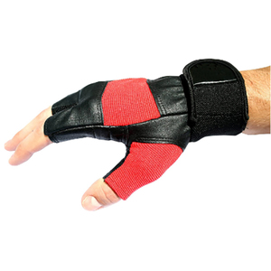 Guantes de entrenamiento de gimnasio antideslizantes de neopreno al por mayor correa de soporte de muñeca larga protector de palma para deportes de levantamiento de pesas - Product Image 5