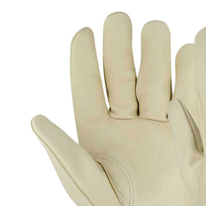 ถุงมือหนังแพะกันลื่นทนความร้อนระบายอากาศได้ถุงมือทำงานเพื่อความปลอดภัยสำหรับผู้ชายขับรถก่อสร้างอุตสาหกรรมการทำเหมือง - Product Image 3