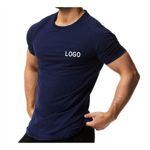 เสื้อยืดออกกำลังกายแขนสั้นสำหรับผู้ชายเสื้อเข้ายิมแห้งเร็วแบบเข้ารูปพิมพ์ลายดีไซน์ - Product Image 6