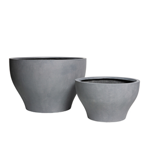 Ventes en gros de grands pots de jardin en plein air de grande taille, peints en noir, fabriqués au Vietnam - Product Image 3