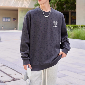 Sudadera con estampado completo para hombre de alta calidad, con precio directo de fábrica hecha a medida, nuevo diseño de moda para el invierno - Product Image 6