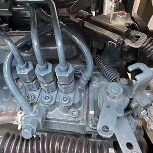 Tracteur à pied d'excavatrice hydraulique de roue de 1.5 tonnes approuvé par CE machine de terrassement moteur de Kohler noyau 4WD comprenant la boîte de vitesse de pompe - Product Image 3