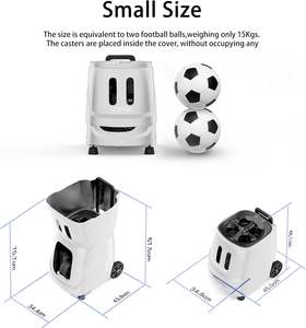 Máquina Lanzapelotas de Tenis Inteligente PT-Smart PRO, Nueva y Más Vendida - Capacidad para Más de 100 Pelotas, Control Total por Aplicación, Servicio con Rotación Interna, Ideal - Product Image 3