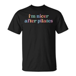 Camiseta con frases de Pilates: “Me siento mejor después” - Categoría Promocional - Product Image 1