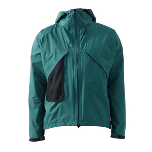 Vente en gros OEM Veste coupe-vent à capuche légère en nylon pour hommes avec multi-poches The Face Coat North - Product Image 1