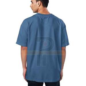 Fabricante profesional de fábrica, camiseta hecha a medida para hombre, camiseta transpirable de algodón orgánico de talla grande - Product Image 6