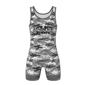 ราคาขายส่งชุดมวยปล้ําแบบกําหนดเองชุดมวยปล้ําน้ําหนักเบาแห้งเร็วสําหรับการขายออนไลน์ - Product Image 1