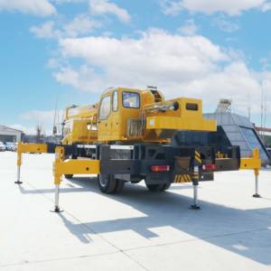 Peralatan konstruksi 10 Ton teleskopik hidrolik, truk derek bagian atas derek - Product Image 6