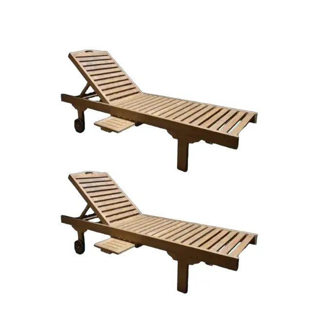 Giardino per il tempo libero regolabile schienale mobili da giardino cortile Chaise Lounge Set esterno lettino da piscina sedie posti a sedere