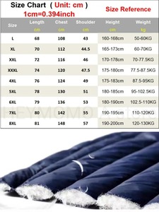 แจ็คเก็ตขนเป็ดแบบลำลองกันลมสำหรับผู้ชาย8XL ฤดูหนาวพร้อมหมวกที่ถอดออกได้มีกระเป๋าหลายใบหนาเสื้อกันลมกลางแจ้งสไตล์ทางการ - Product Image 2